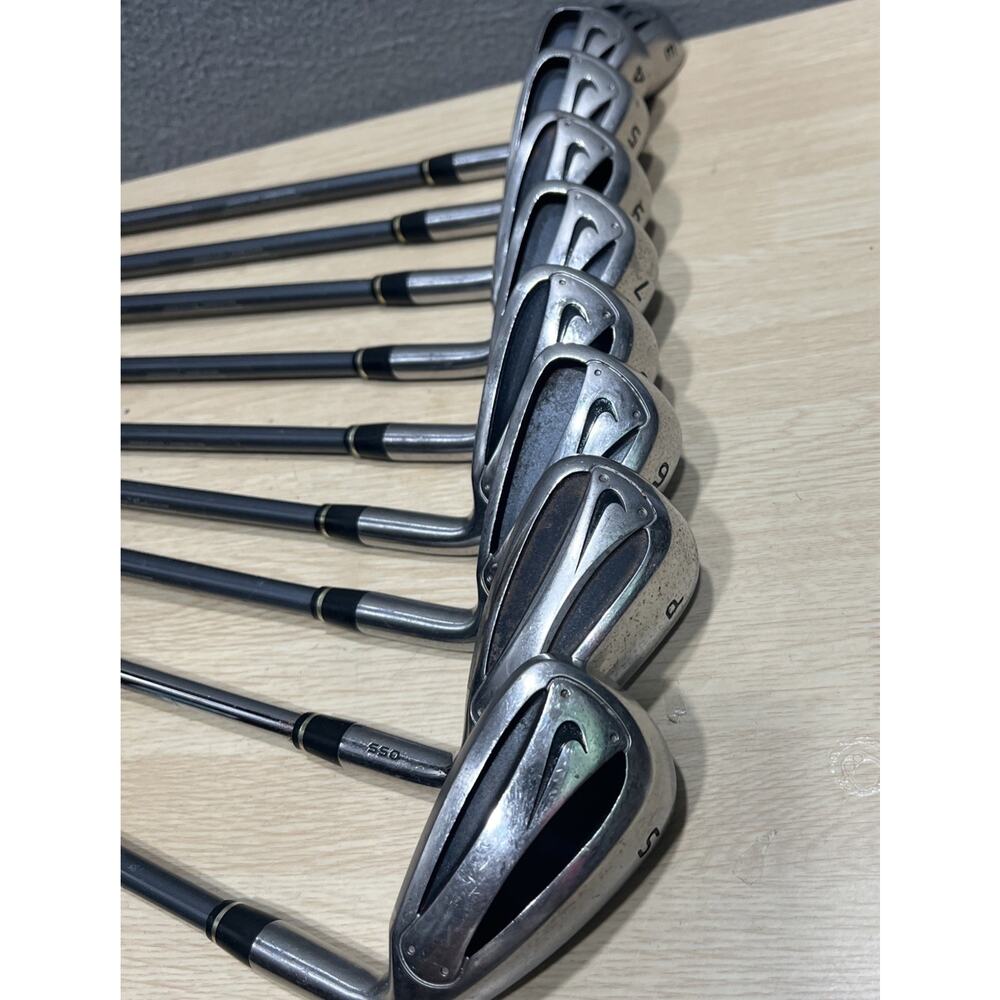 Nike Mens Right Hand Slingshot Iron Set Regular Flex 3, 4, 5, 6, 7, 8, 9, P & S - Picture 5 of 16